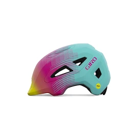 Giro Scamp II MIPS Mat Teal/Pink Towers Gyereksisak