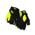 Giro Strade  Dure Black/Highlight Yellow Kerékpáros kesztyű