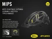 GIRO Switchblade MIPS kerékpáros sisak, matt fekete-fényes fekete