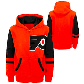 Gyerek kapucnis pulóver Outerstuff Face-Off NHL Philadelphia Flyers
