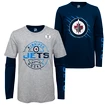 Gyerek Outerstuff Two-Way Forward 3 az 1-ben NHL Winnipeg Jets pólók