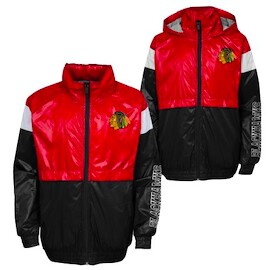 Gyerekdzseki Outerstuff  GOAL LINE STANCE FZ WINDBREAKE CHICAGO BLACKHAWKS
