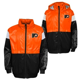 Gyerekdzseki Outerstuff GOAL LINE STANCE FZ WINDBREAKE PHILADELPHIA FLYERS