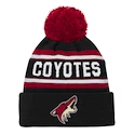 Gyerekek téli sapka Outerstuff JACQUARD mandzsettás kötött, pom NHL Arizona Coyotes