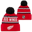 Gyerekek téli sapka Outerstuff JACQUARD mandzsettás kötött, Pom NHL Detroit Red Wings