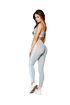 Gym Glamour  High Waist Gray Női leggings