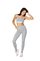 Gym Glamour  High Waist Gray Női leggings XS