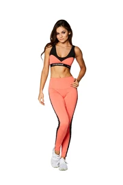 Gym Glamour High Waist Orange Női leggings