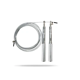 GymBeam Metal Jumping Rope Silver Ugrókötél