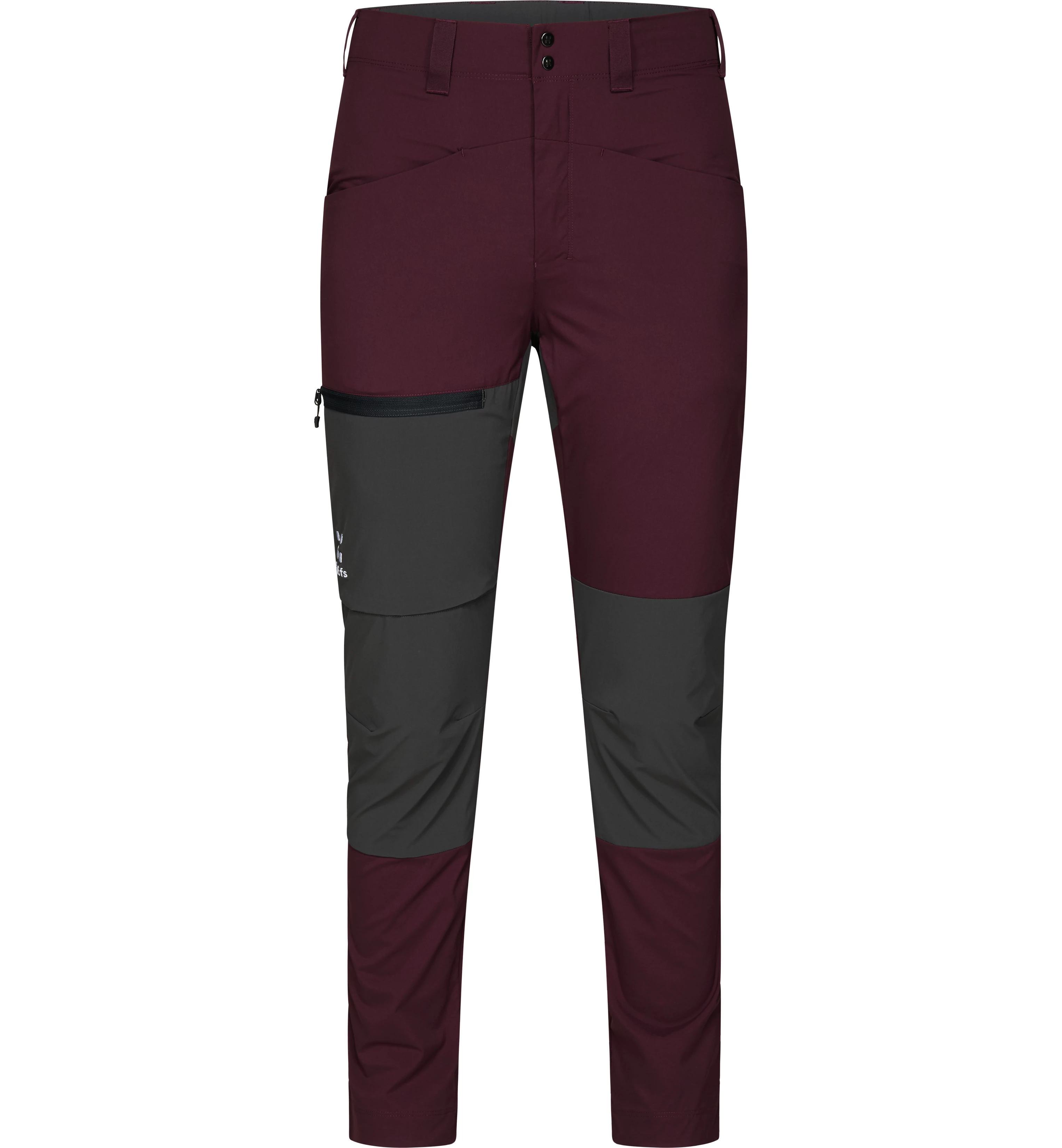 Haglöfs  Lite Slim Dark Red/Grey  Női nadrág