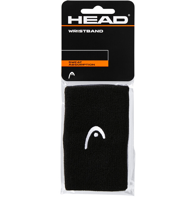 Head 5" fekete csuklópánt (2 db)