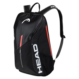 Head  Backpack Black/Orange  Hátizsák teniszütőhöz