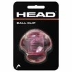 Head  Ball Clip Pink Labdatartó