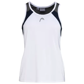 Head Club 22 Tank Top Girls White/Dark Blue Ujjatlan lánykapóló