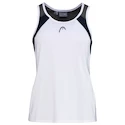 Head  Club 22 Tank Top Girls White/Dark Blue Ujjatlan lánykapóló 164 cm