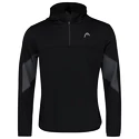 Head  Club 22 Tech Hoodie Men Black Férfi-melegítőfelső