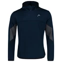 Head  Club 22 Tech Hoodie Men Dark Blue Férfi-melegítőfelső