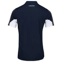 Head  Club 22 Tech Polo Shirt Men Dark Blue Férfipóló