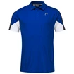 Head  Club 22 Tech Polo Shirt Men Royal  Férfipóló