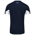 Head  Club 22 Tech T-Shirt Boys Dark Blue Gyerekpóló