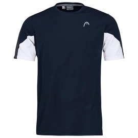 Head Club 22 Tech T-Shirt Boys Dark Blue Gyerekpóló