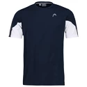 Head  Club 22 Tech T-Shirt Men Dark Blue Férfipóló