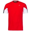 Head  Club 22 Tech T-Shirt Men Red Férfipóló