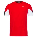 Head  Club 22 Tech T-Shirt Men Red Férfipóló