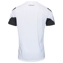 Head  Club 22 Tech T-Shirt Men White/Dark Blue Férfipóló
