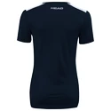 Head  Club 22 Tech T-Shirt Women Dark Blue Női póló