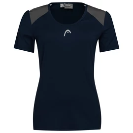 Head Club 22 Tech T-Shirt Women Dark Blue Női póló