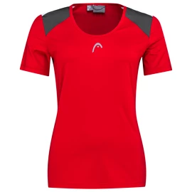 Head Club 22 Tech T-Shirt Women Red Női póló