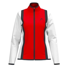 Head CLUB 25 Jacket Women Red/White Női dzseki