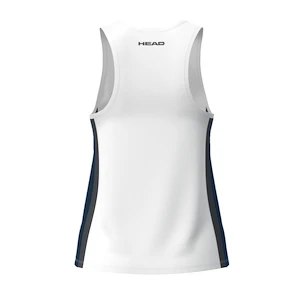 Head  CLUB 25 Tank Top Girls Navy/White Ujjatlan lánykapóló