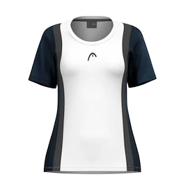 Head CLUB 25 TECH T-Shirt Women Navy/White Női póló