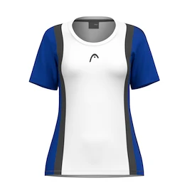 Head CLUB 25 TECH T-Shirt Women Royal/White Női póló