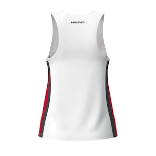 Head  CLUB 25 TECH Tank Top Women Red/White Női ujjatlan póló