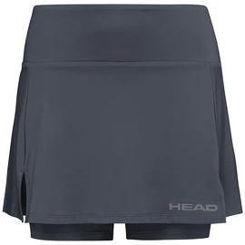 Head Club Basic Skort Girls Anthracite Lánykaszoknya