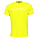 Head  Club Basic T-Shirt Junior Yellow Gyerekpóló