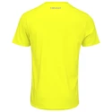 Head  Club Basic T-Shirt Men Yellow Férfipóló