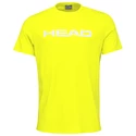 Head  Club Basic T-Shirt Men Yellow Férfipóló