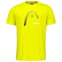 Head  Club Carl T-Shirt Junior Yellow  Gyerekpóló