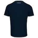 Head  Club Carl T-Shirt Men Dark Blue/Red Férfipóló