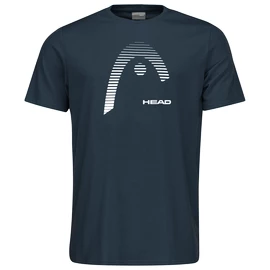 Head Club Carl T-Shirt Men Navy Férfipóló