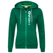Head  Club Greta Hoodie Green/White Női melegítőfelső