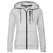 Head  Club Greta Hoodie Grey/Black Női melegítőfelső