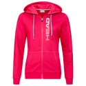 Head  Club Greta Hoodie Magenta/White Női melegítőfelső