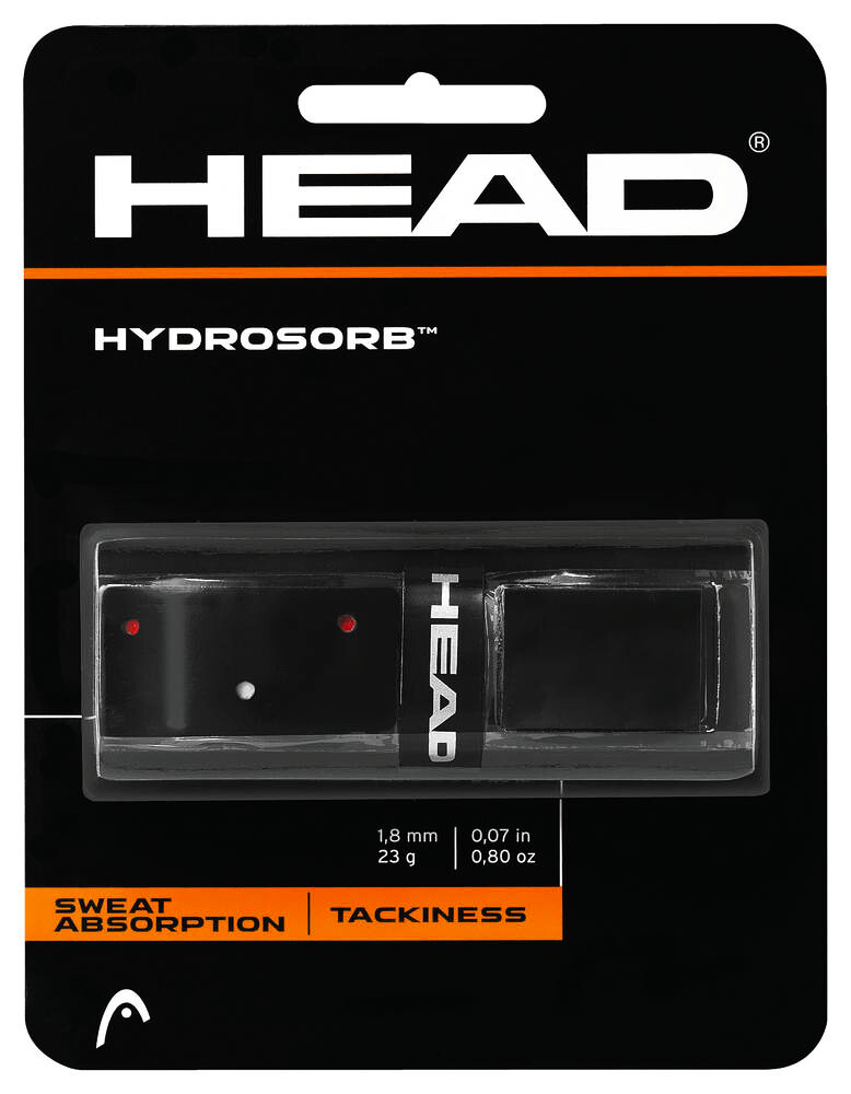 Head HydroSorb Grip fekete teniszütő grip