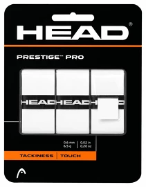 Head Prestige Pro OverWrap fehér teniszütő fedőgrip (3 db)