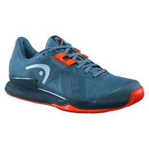 Head Sprint Pro 3.5 Clay Grey/Orange  Férfiteniszcipő
